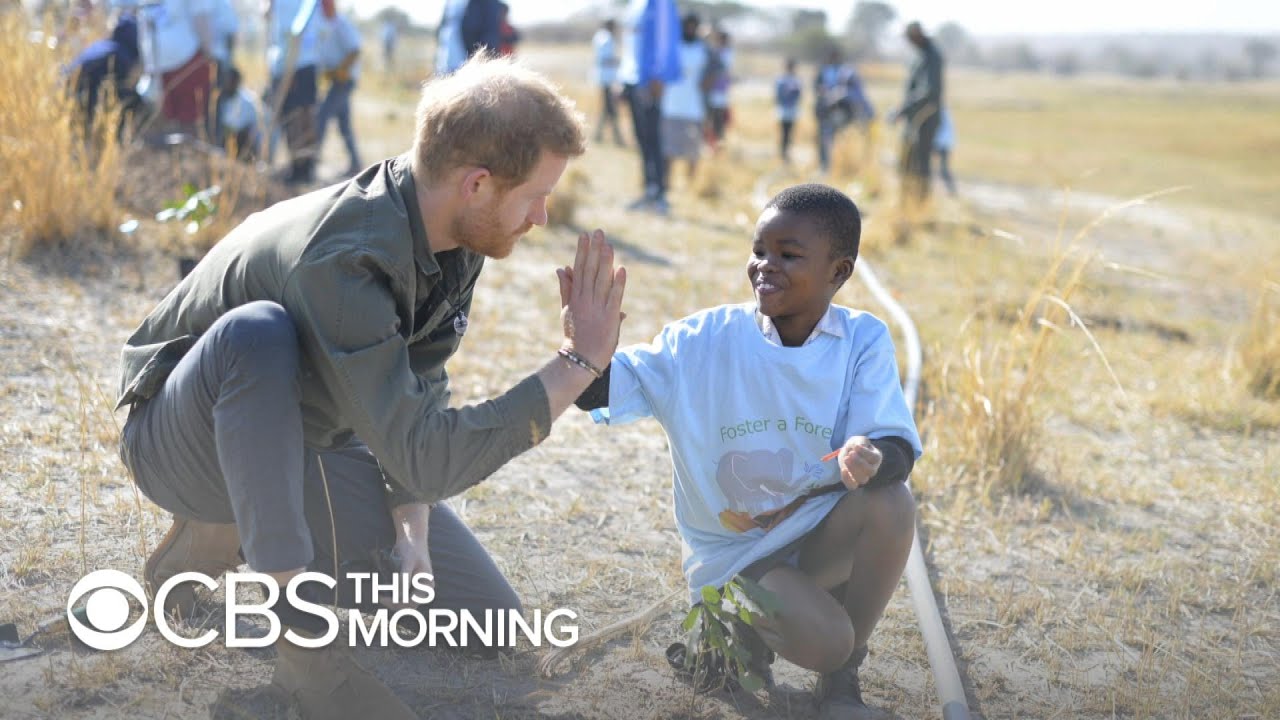 Prince Harry continues royal tour in Botswana