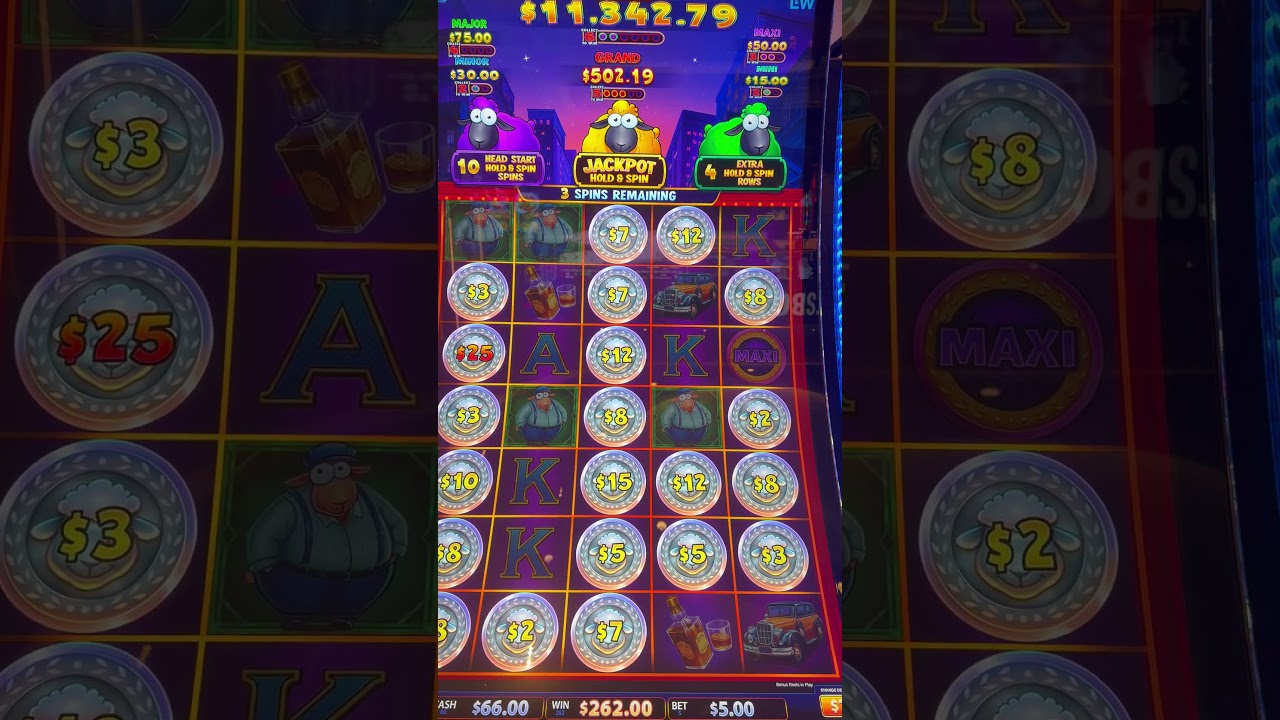Игровой автомат Rich Little Sheep Triple Pop! #shortsfeed #casino #slots #slotmachine