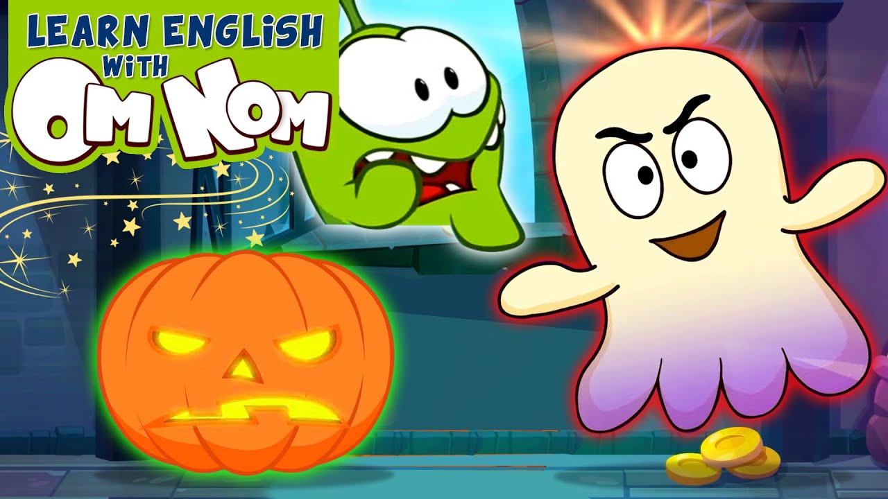 🎃  Om Nom Halloween Adventure 🎃  Trick Or Treat with Om Nom | Learn English with Om Nom