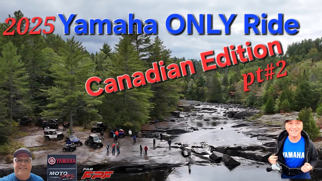 Pt#2/ 1st Annual Yamaha ONLY Ride,Canadian Edition ! #yamahacanada #Yamaha 