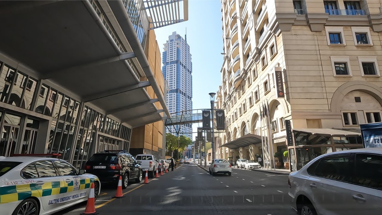 Johannesburg's Ultimate Driving Experience: Driving Through Sandton City's Vibrant Streets
