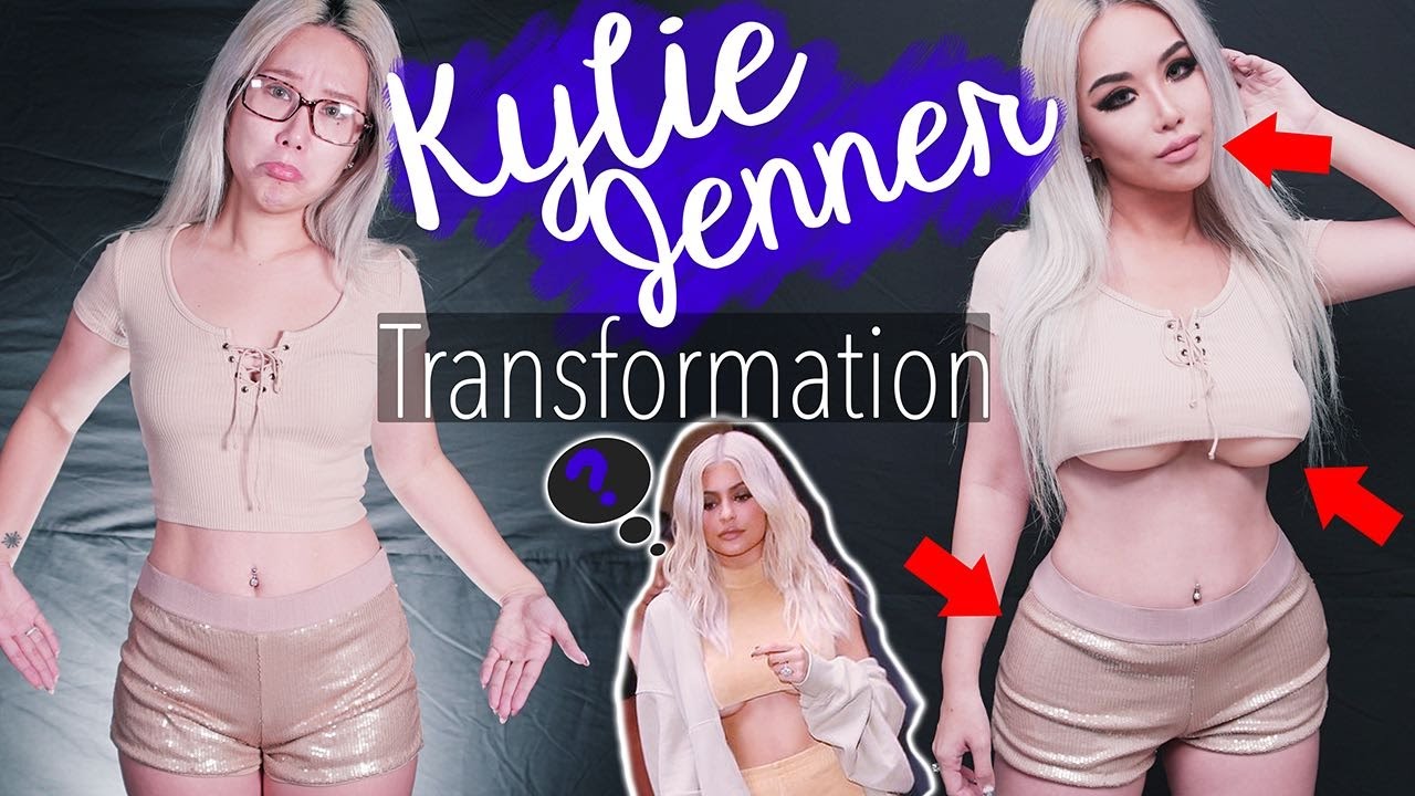 KYLIE JENNER TRANSFORMATION! Underboobs! Thick lips! Full butt!