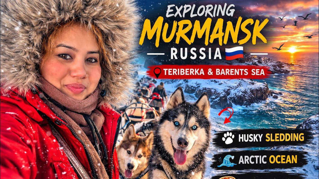 My first time Russia trip | Murmansk |Teriberka Arctic Barent Sea