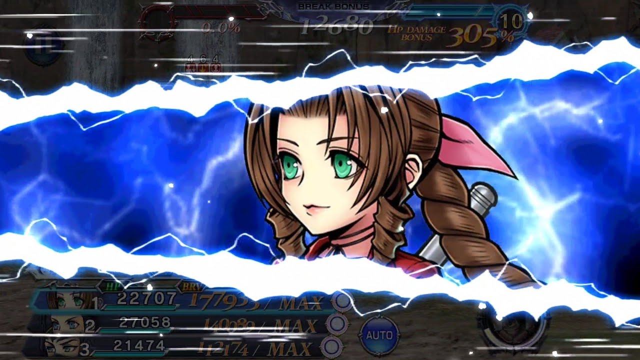 [DFFOO] Act 4 Chapter 1 Pt1 SHINRYU! - Aerith BT / Zack FR Showcase!