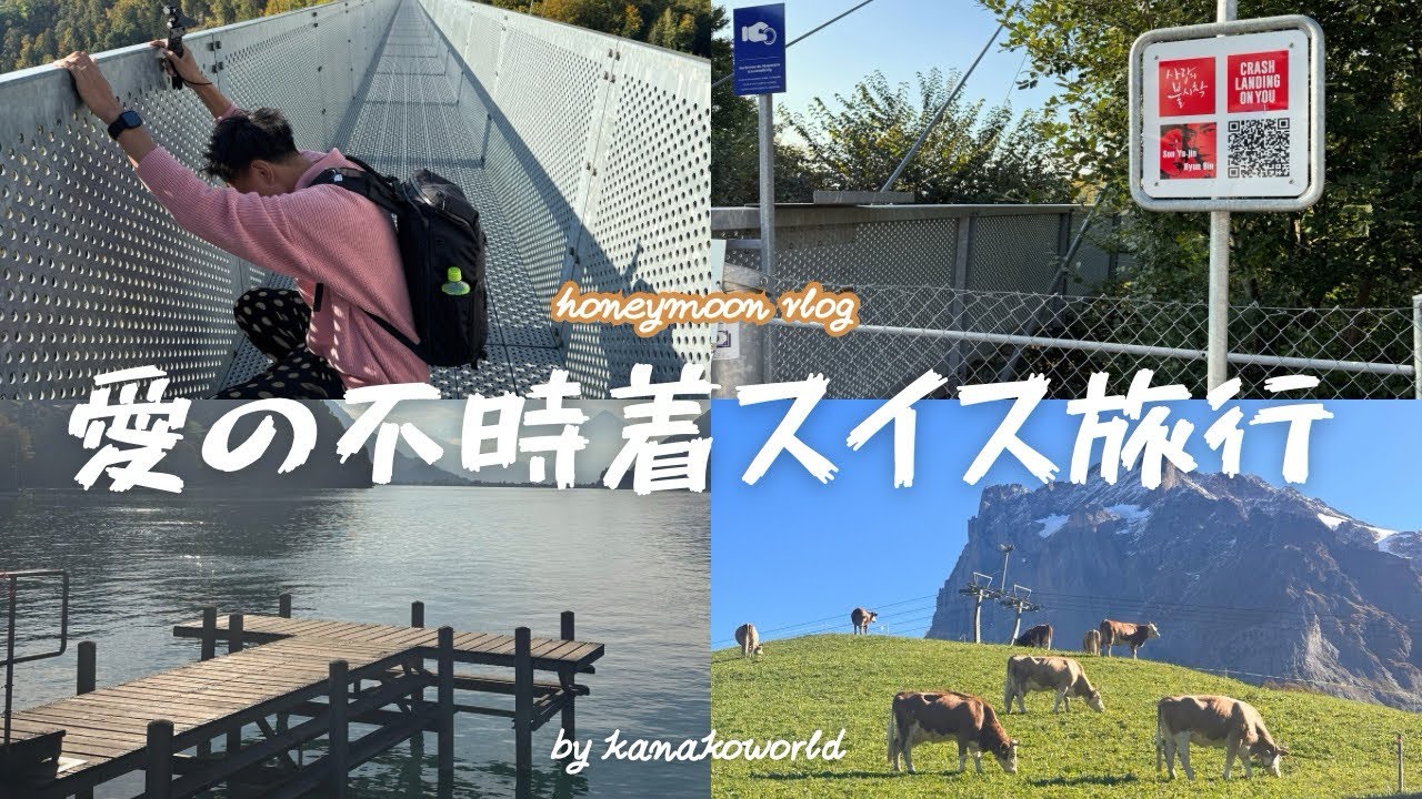 【愛の不時着】あの名シーンの場所へ…スイス聖地巡礼VLOG🇨🇭