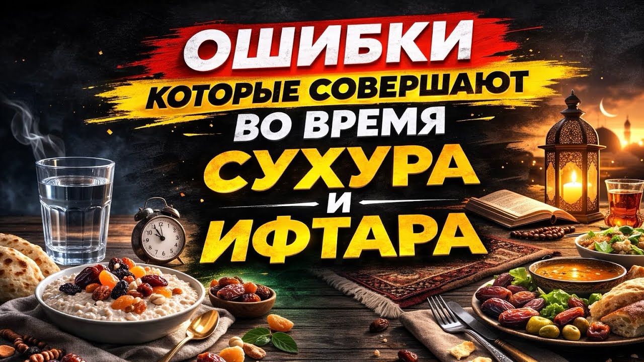 Правила Сухура и Ифтара в Рамадане || Абдуллах Татарий