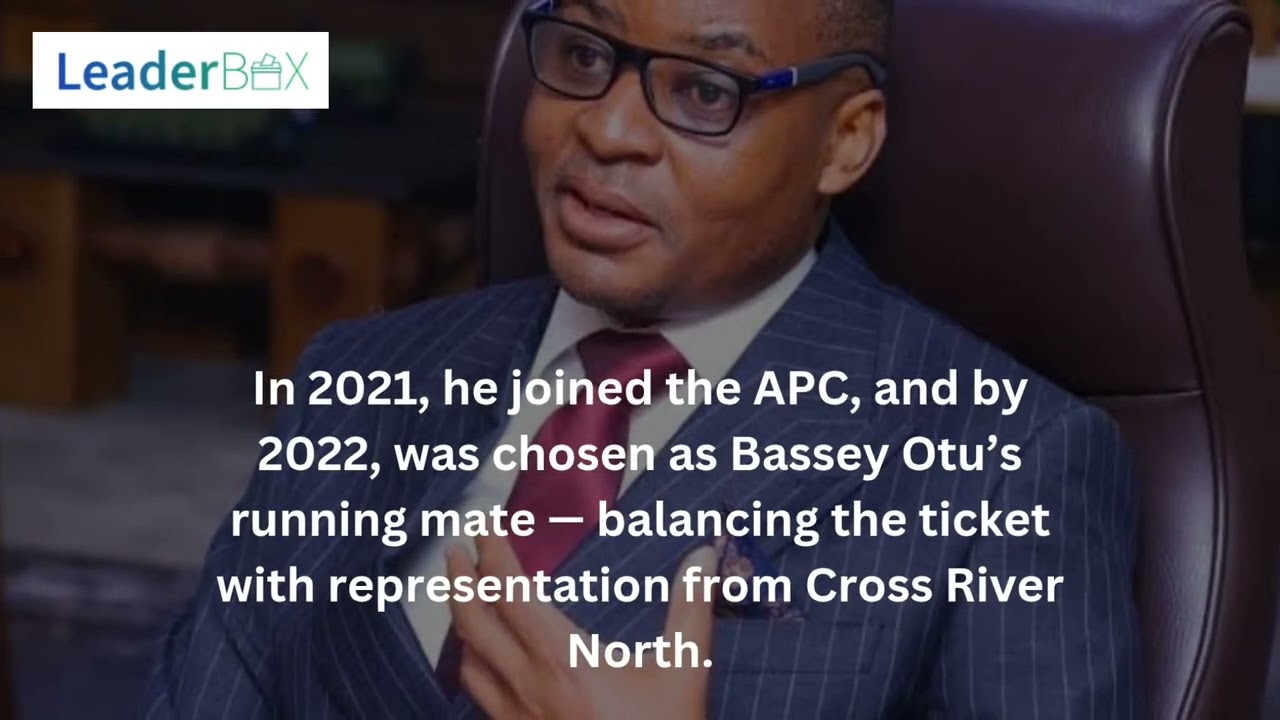 Profile of Peter Agbe Odey, Cross Rivers State Deputy Governor.