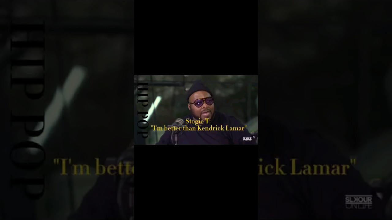 Stogie T Says He Is Better Than Kendrick Lamar👀🇿🇦| Whatchu think? #sahiphop #stogiet #kendricklamar