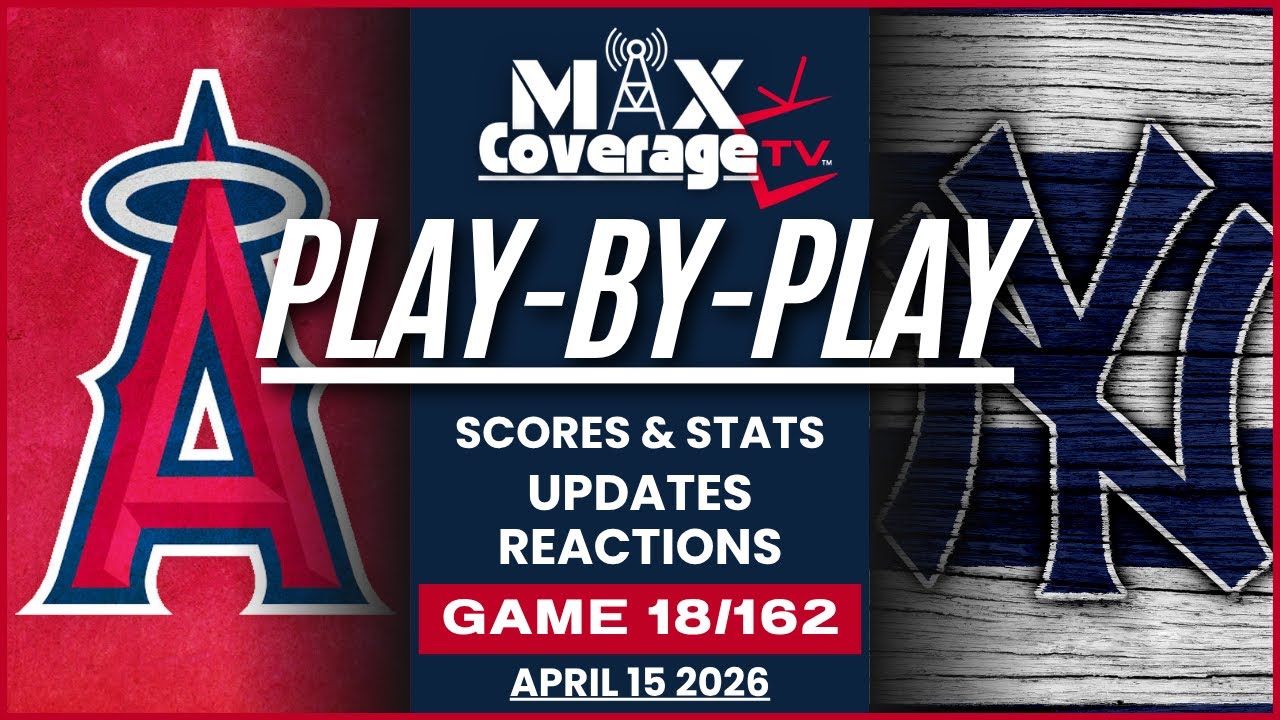🔴LIVE - Los Angeles Angels vs New York Yankees - Play-By-Play & Reactions (4/15/26)