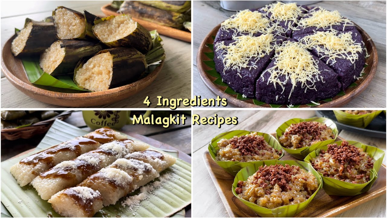 4 Ingredients na Malagkit Recipe Ideas | Simple at masarap na kakaning pinoy!