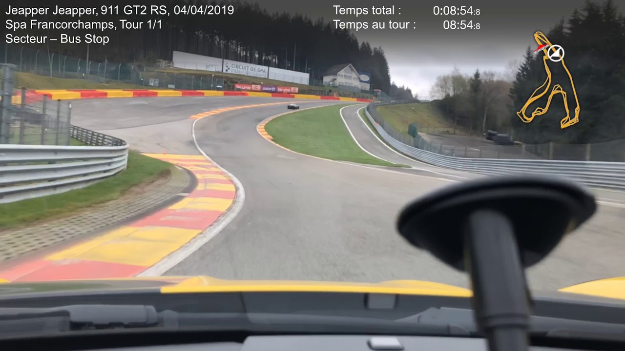 TRACKDAY: PORSCHE 991 GT2 RS à Spa-Francorchamps.
