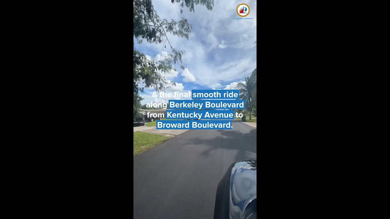 Berkeley Blvd Asphalt Improvement Project