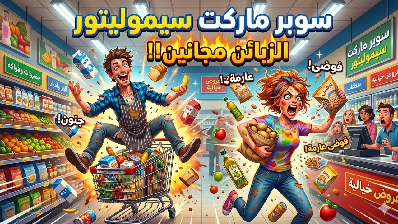 أول حلقه من سلسله سوبر ماركت المجانين #1
