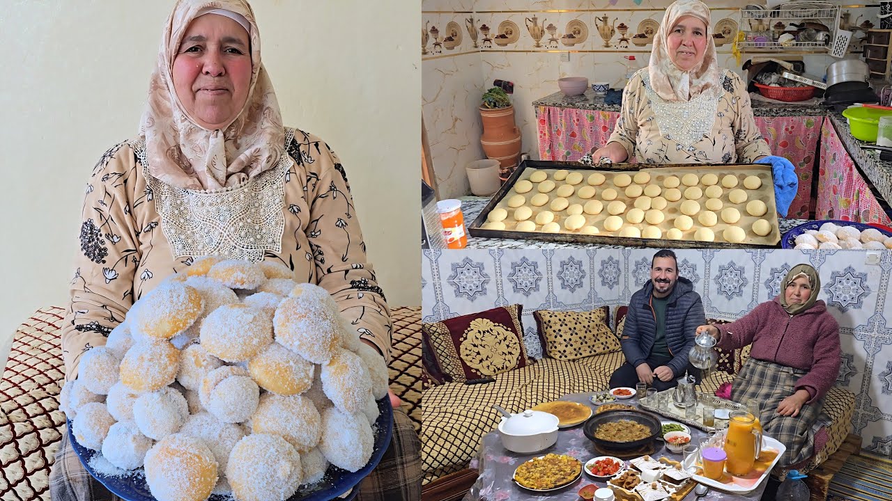 تحضيرات العيد🌙حلوة ريشبوند🍪 بطريقة مي مليكة🤤ساهلة ومقادير اقتصادية💰كدوب فالفم👌🏻🫠