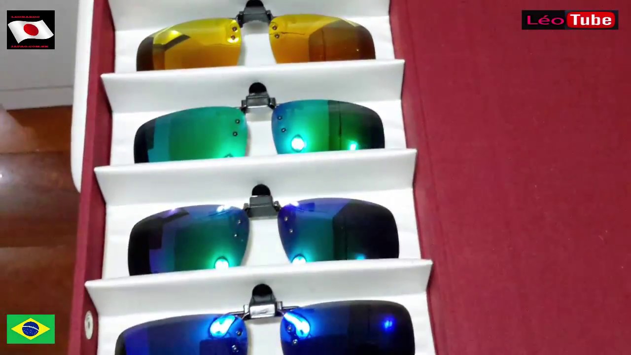 Lentes Coloridas e Espelhadas Para &Oacute;culos De Grau