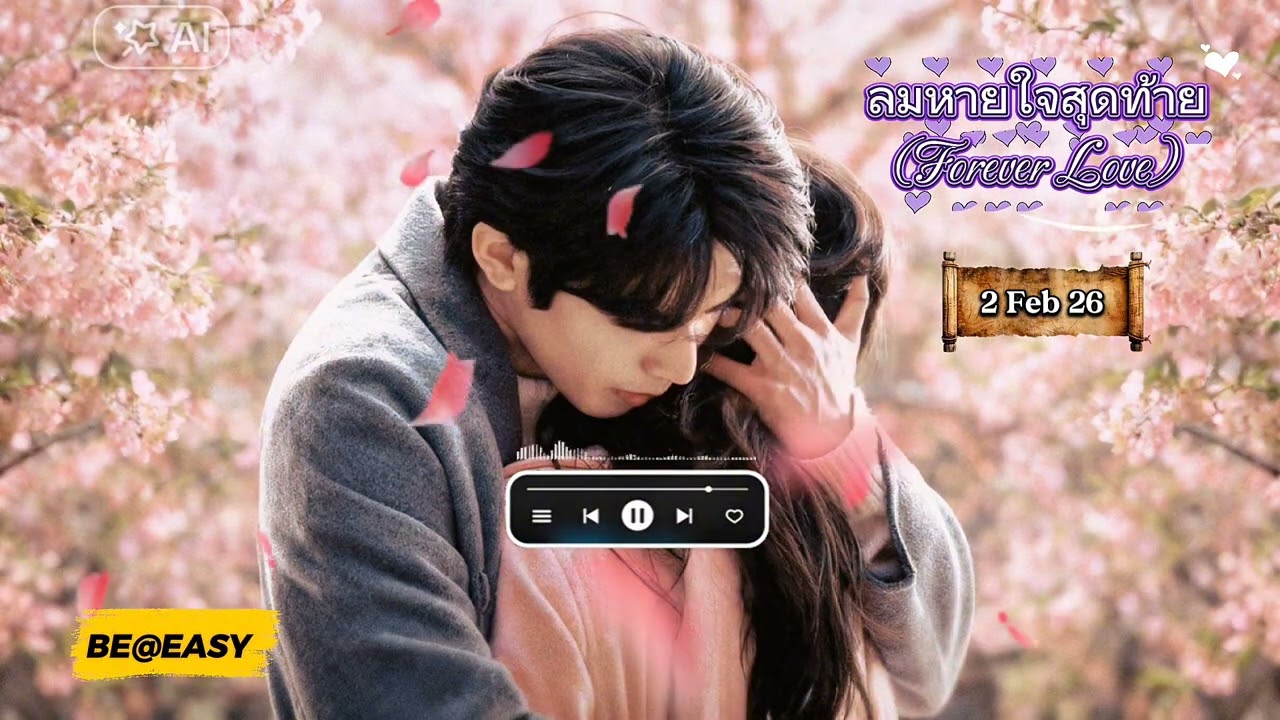 ลมหายใจสุดท้าย(Forever Love) เขียนเอง แด่คนที่รักกันทุกคู่ครับ เพื่ออรรถรสในการฟังควรใส่หูฟังครับ