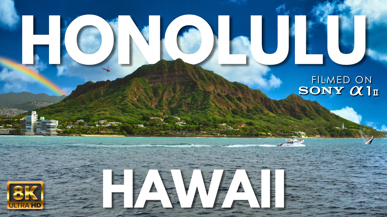 HONOLULU, HAWAII in 8K | Sony A1 II Cinematic Travel Film