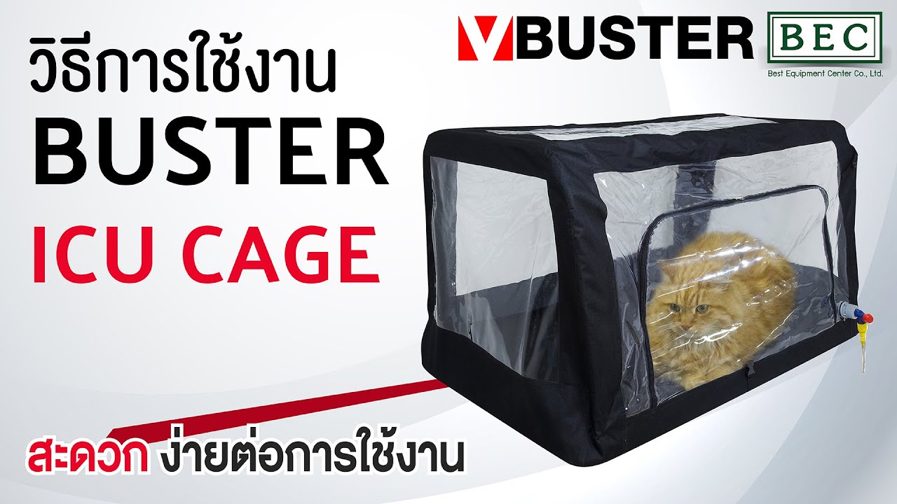 วิธีการใช้งาน BUSTER ICU CAGE : By BEC