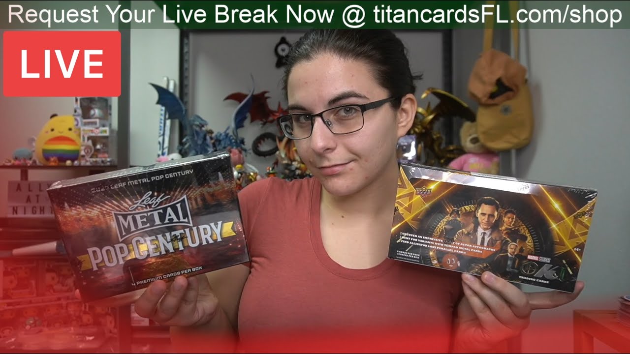 PERSONAL BREAKS: 2023 Marvel Loki, 2023 Pop Century Metal, YGO 25th Anniversary Tins, & More!