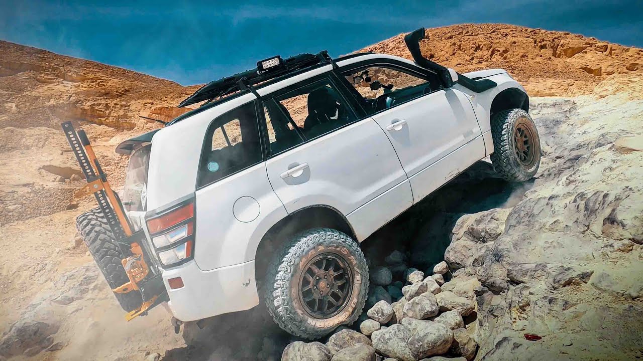 מעלה ורדית - ניסיון שני. גרנד ויטרה בשטח - Suzuki grand vitara off road #4wd #4x4 #offroad #car