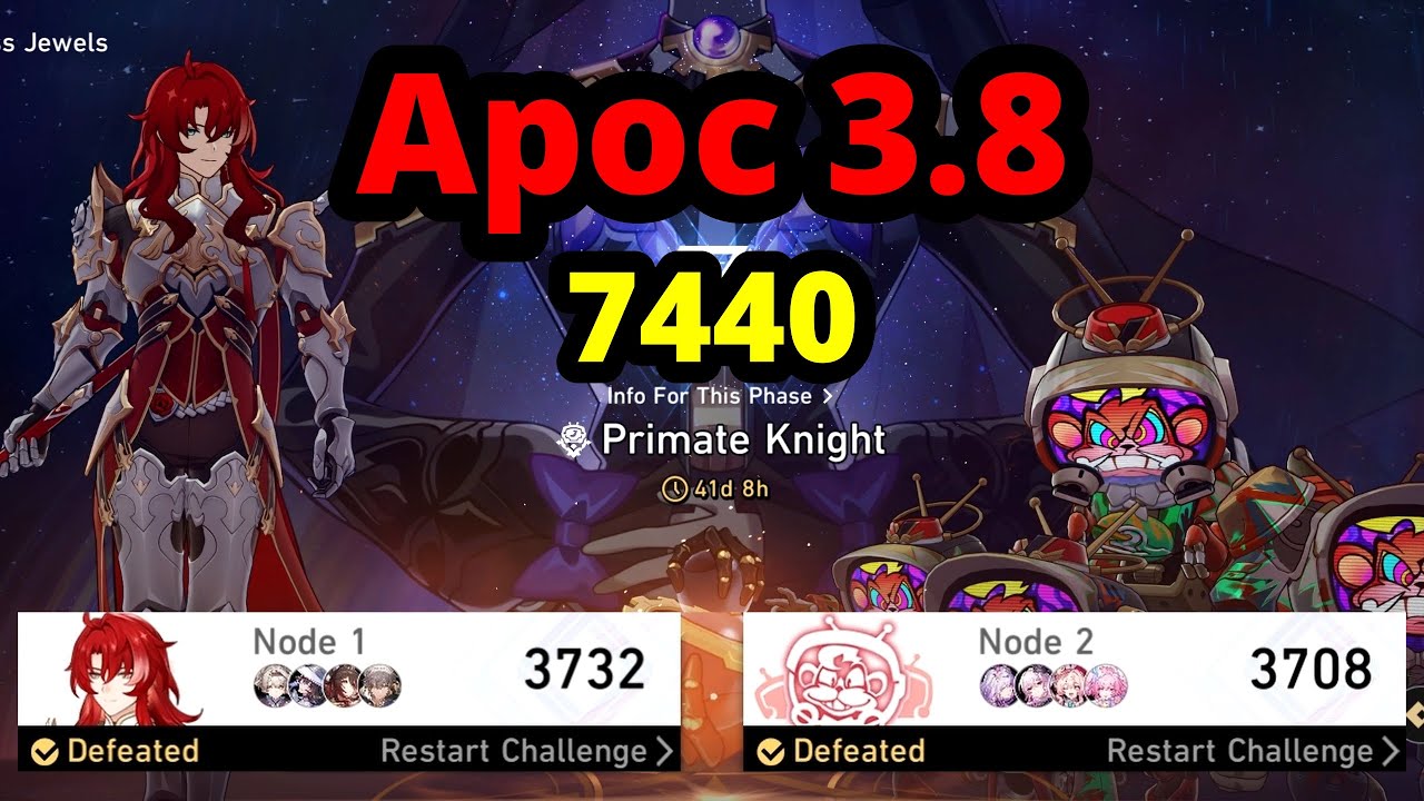 E0S0 Firefly, E0S1* Castorice 7.4k Apocalyptic Shadow AS4 v3.8 F2P | Silver Knight & Blaznana | HSR