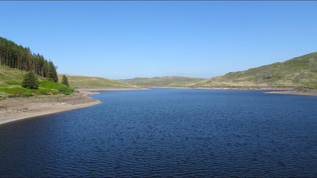 Borth Beach to Nant-y-moch Reservoir then cross country to Hidcote in our VW Camper Van,  May 2025.