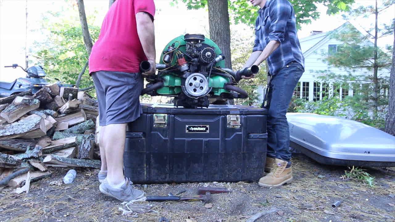 1969 VW DUNE BUGGY motor pull (easy!!)