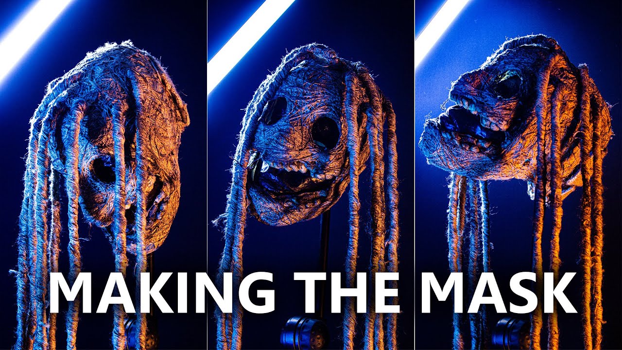 Making the mask of Corey Taylor from Slipknot ( 2024 )