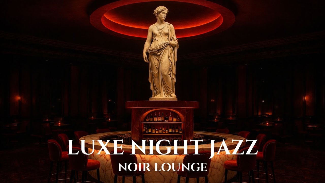 Late Night Jazz🌙 | Smooth NoirLounge for Focus, Relax & NightWork