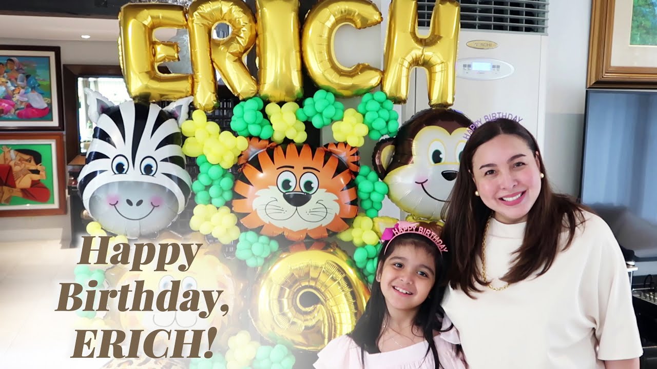 ERICH'S 9TH BIRTHDAY | Marjorie Barretto