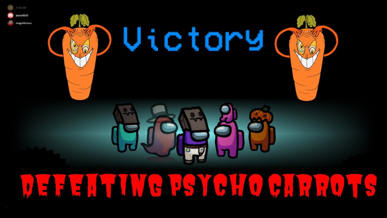 Defeating Psycho Carrots | Among Us Gameplay