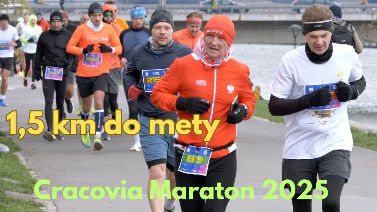 TAURON 22. Cracovia Maraton - 40,5 kilometr trasy (pod Wawelem)