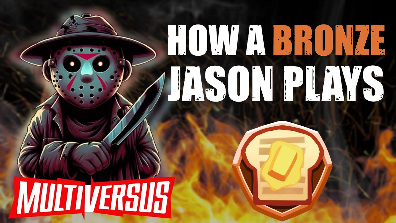 How A Bronze Jason Plays | Jason Multiversus Montage #Multiversus