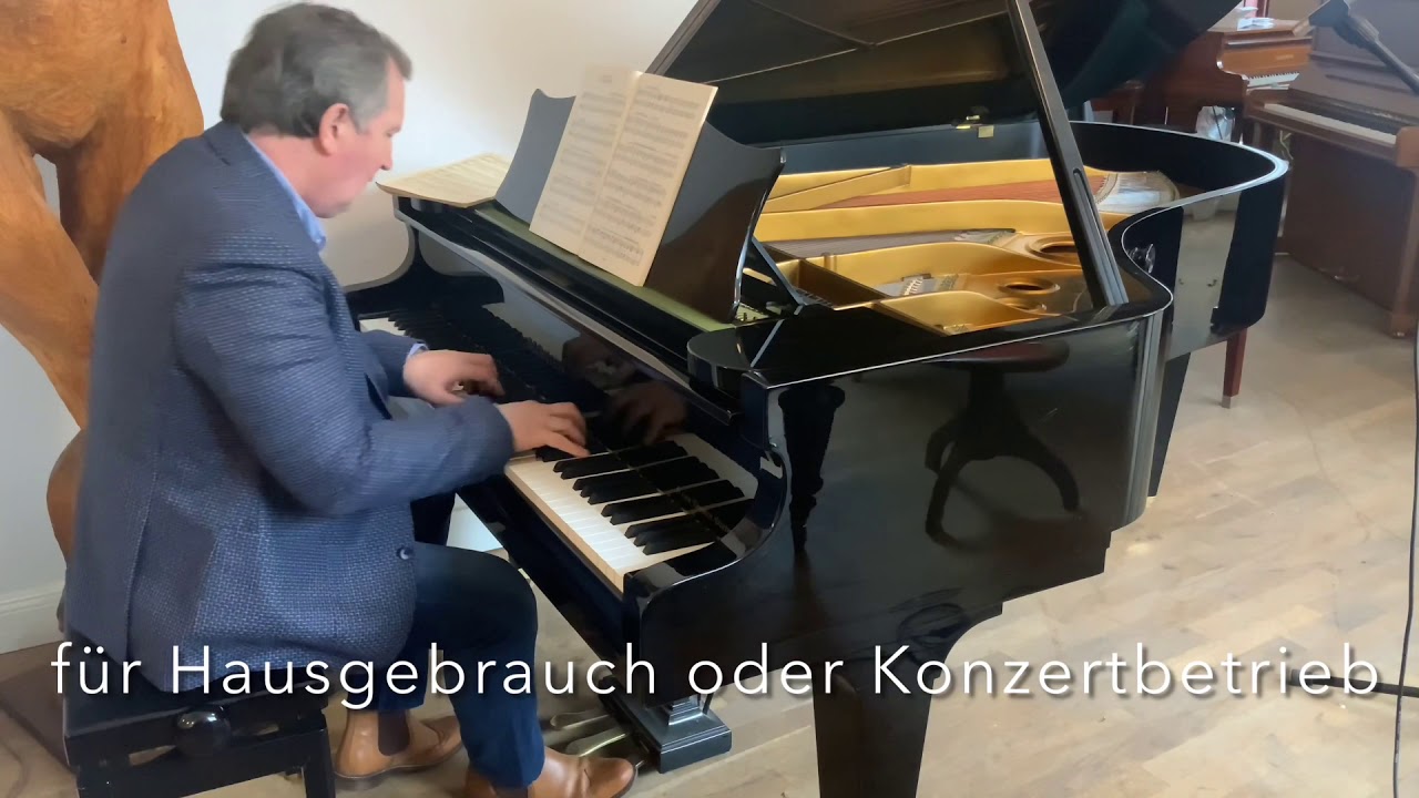 Klangprobe Flügel C. Bechstein Modell B203, BJ 1975 bei classic pianos Berlin