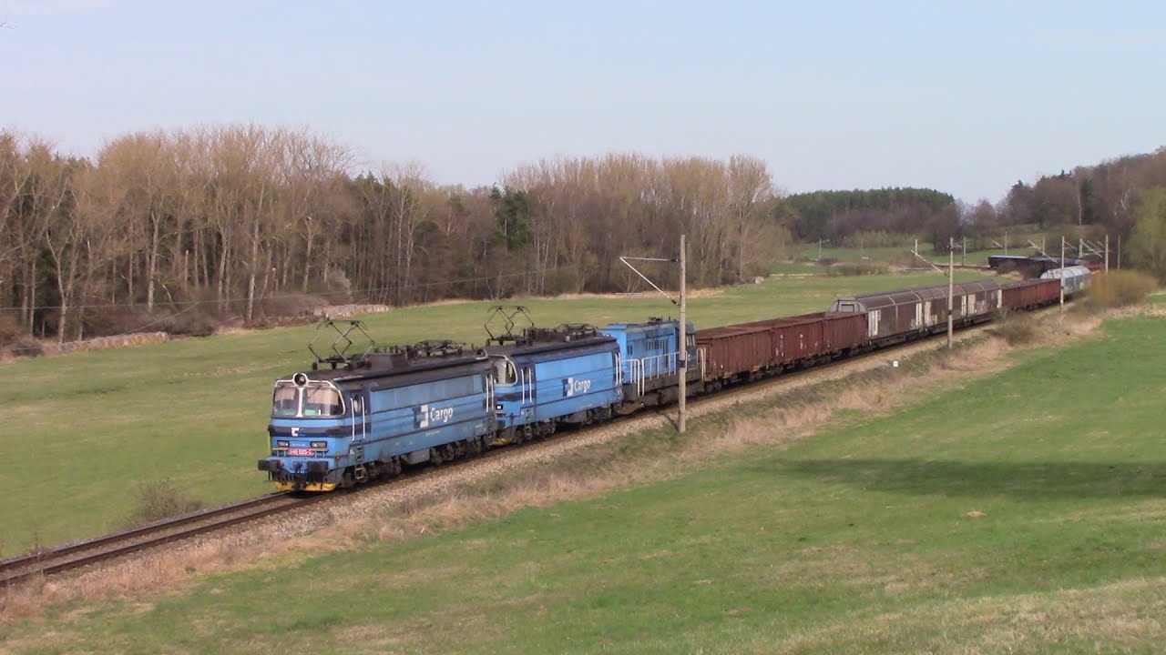 Vlaky na Hajské u Strakonic - 13.04.2022