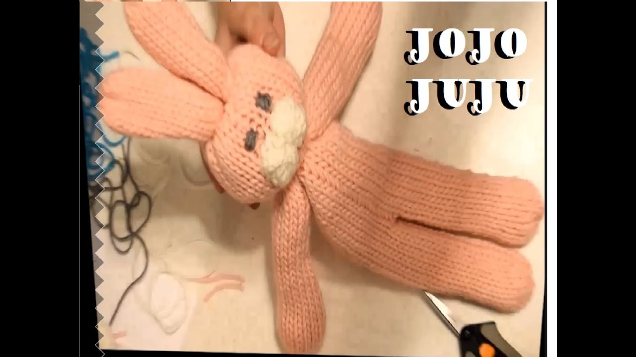 How to knit a Bunny | KNITTING MACHINE