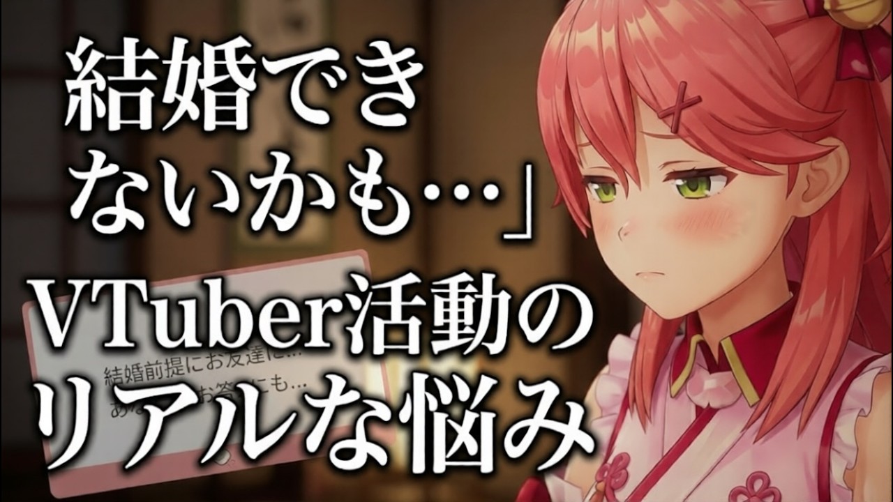 ガチ恋マシュマロから「自身の結婚」と「VTuberの未来」について深く語り出すさくらみこ【ホロライブ切り抜き】