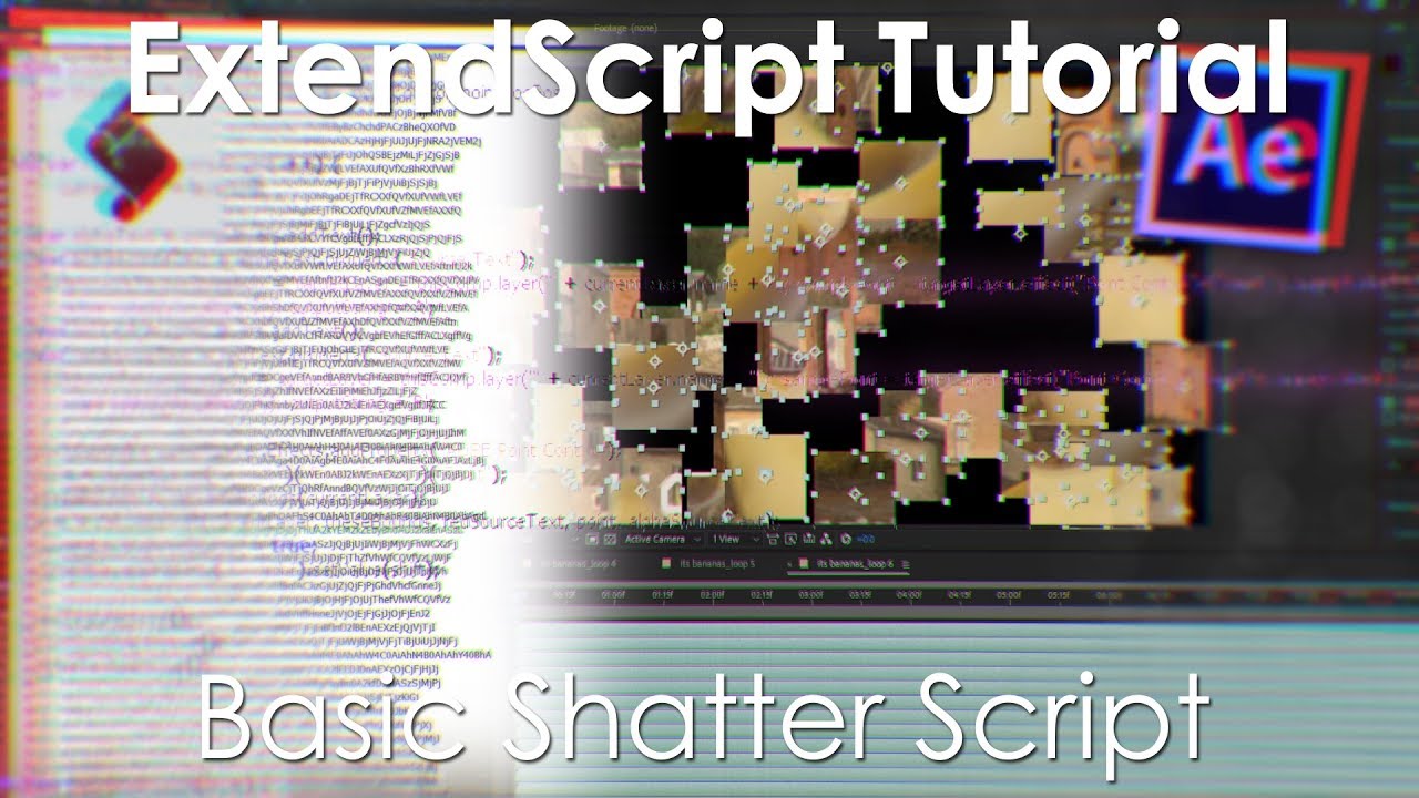 After Effects Scripting Tutorial: Basic Shatter Script