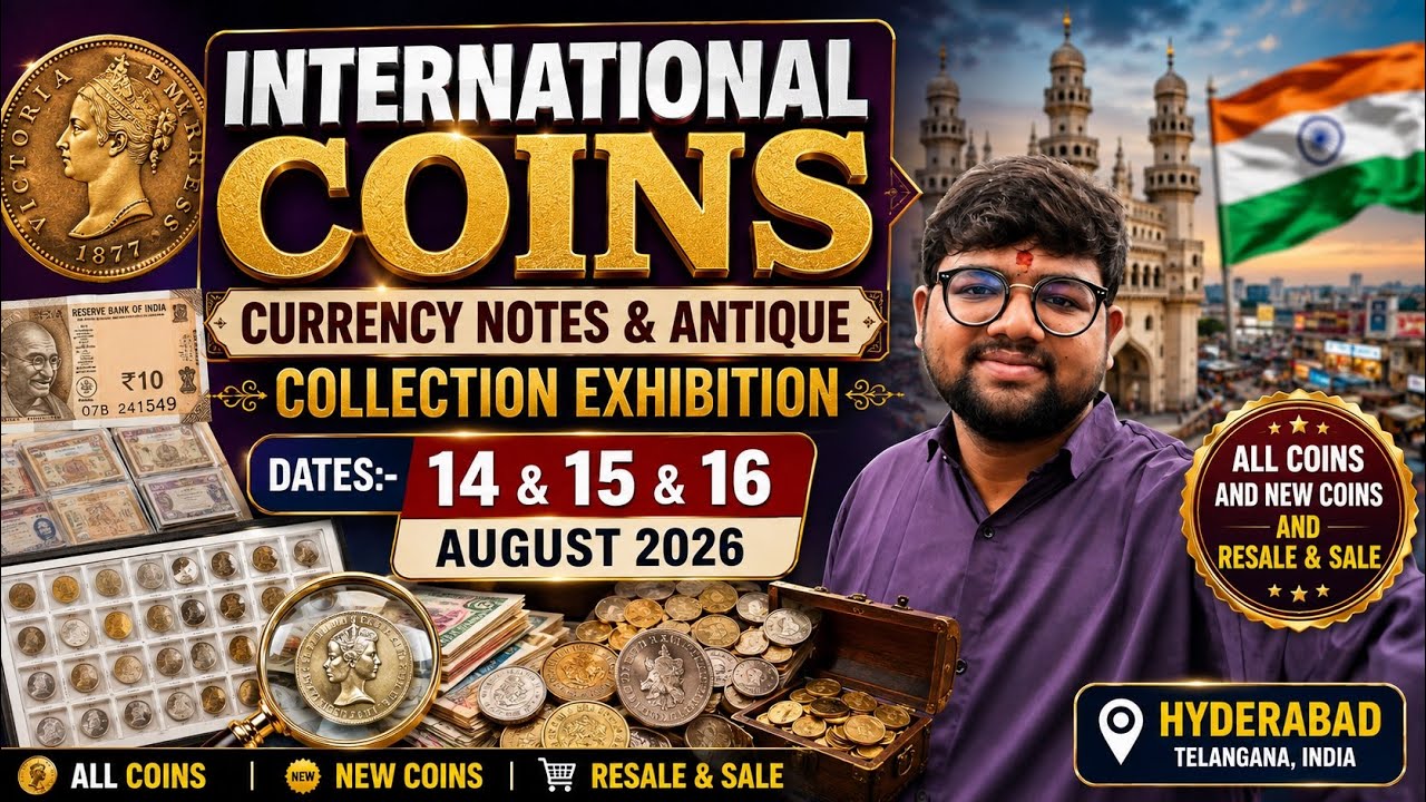 INTERNATIONAL COINS & ANTIQUE COLLECTION EXHIBITION | Old Coins, Currency Notes | 14&ndash;16 Aug 2026