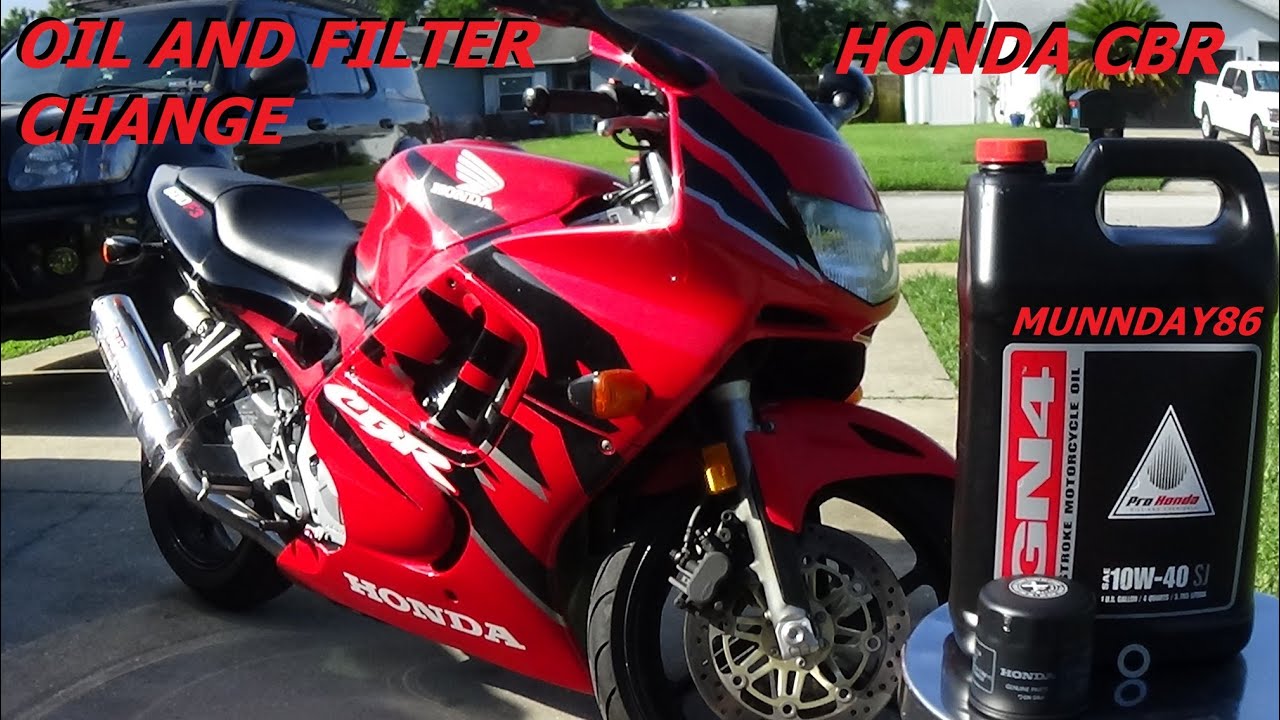 1998 HONDA CBR F3 ЗАМЕНА МАСЛА (СУПЕР ПРОСТАЯ) ПРОФИЛАКТИЧЕСКОЕ ОБСЛУЖИВАНИЕ