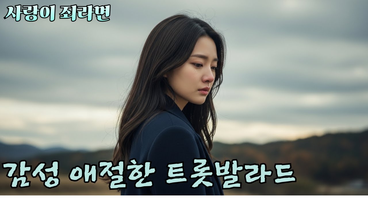 사랑이 죄라면[감성 애절한 트롯발라드]