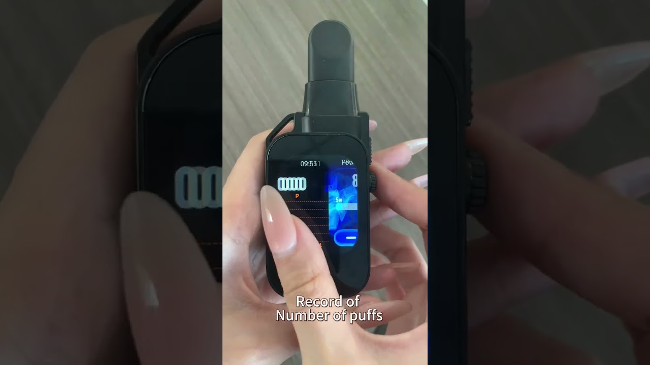 2-in-1 vape & Smartwtch #VapeWatch #SmartVape #VapeLife #VapeTech #WearableTech