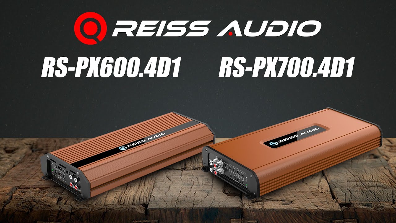 #REISSAUDIO RS-PX600.4D1 ve   RS-PX700.4D1 | 1 KANAL CLASS D AMPLİFİKATÖR