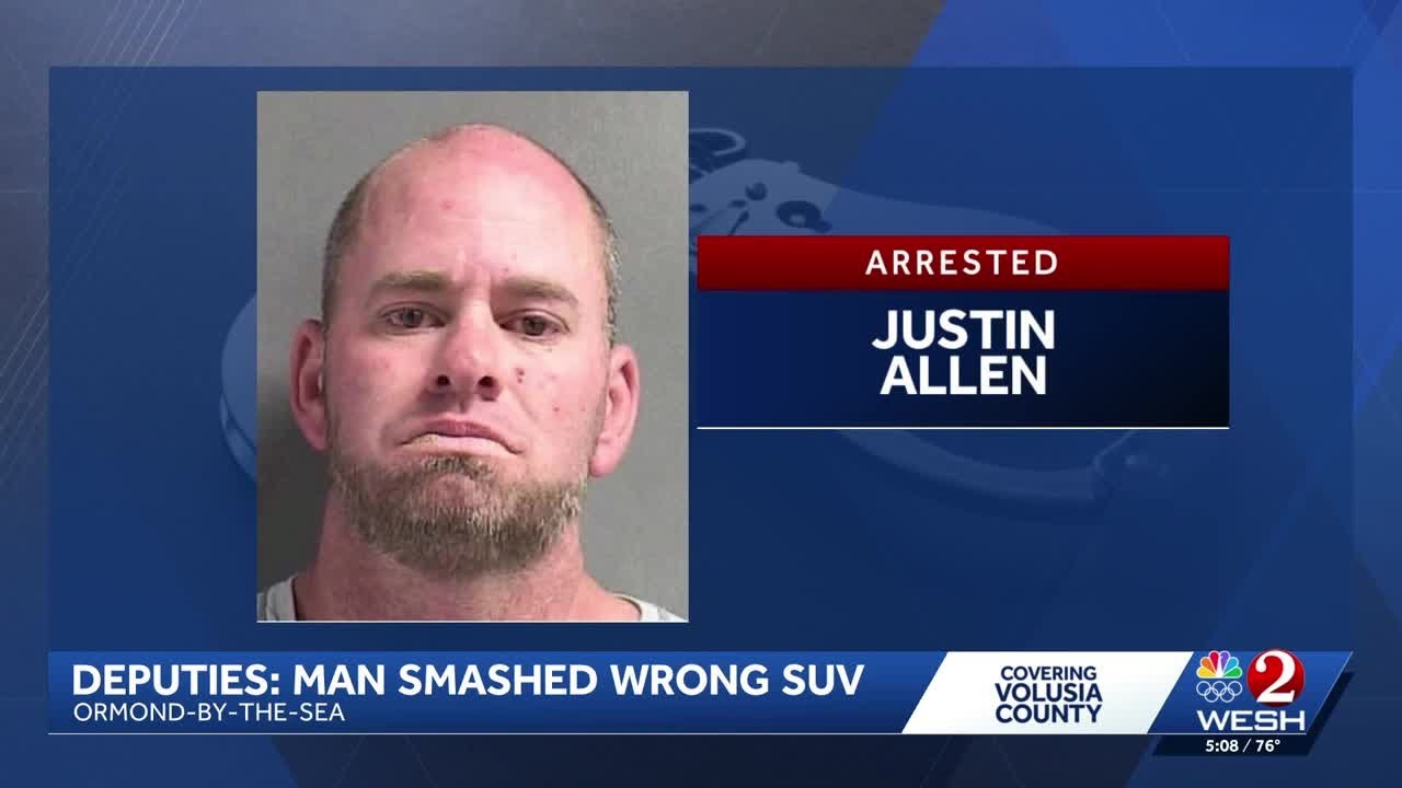 Florida man smashes random SUV with hammer in Publix parking lot