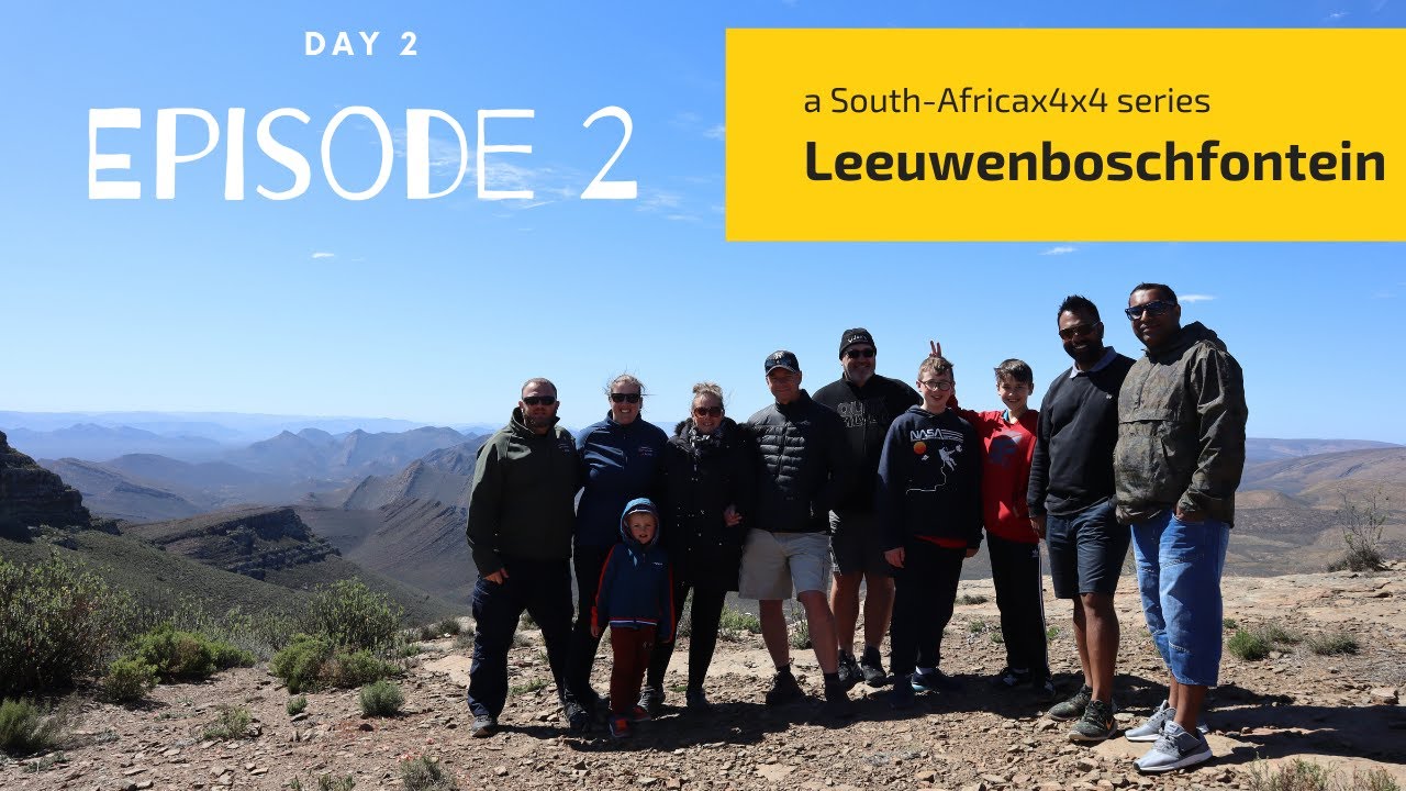 Leeuwenboschfontein 4x4 Route. Day 2