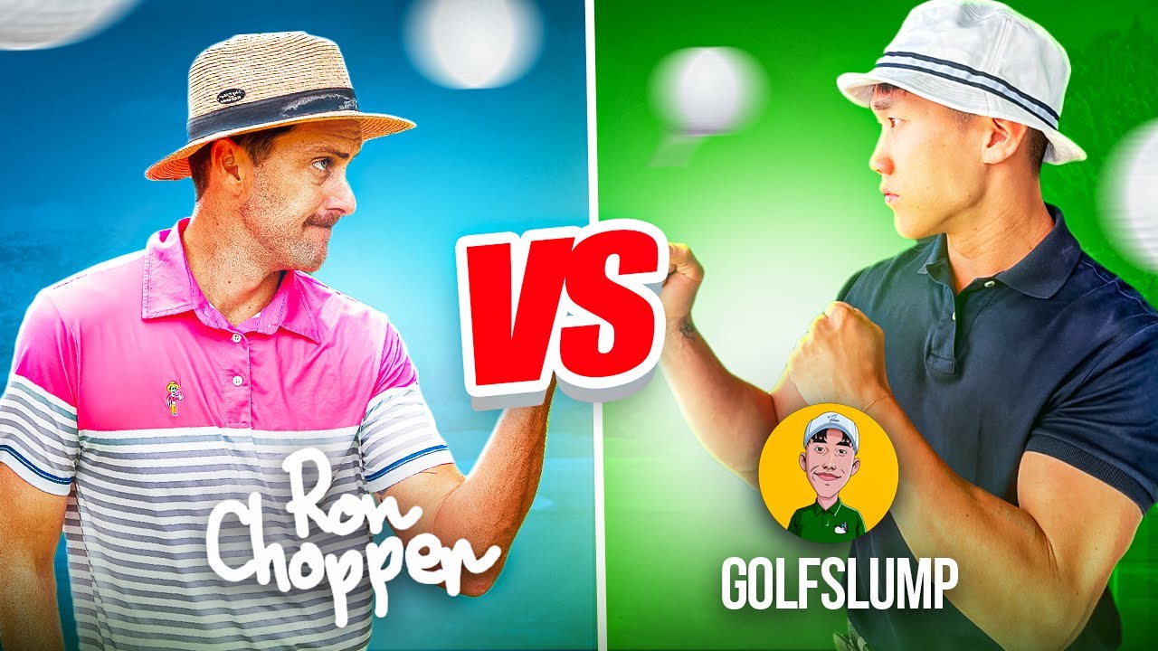 Рон против игрока в гольф из TikTok GolfSlump