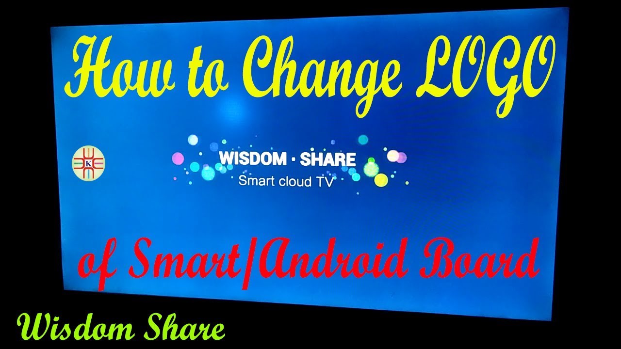 How to Change the Logo of Smart Wisdom Share TV. Complete Detail in Urdu/Hindi