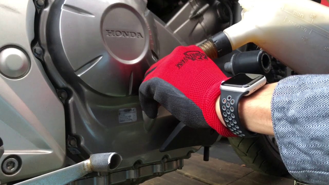 NC700X エンジンオイル フィルター 交換
