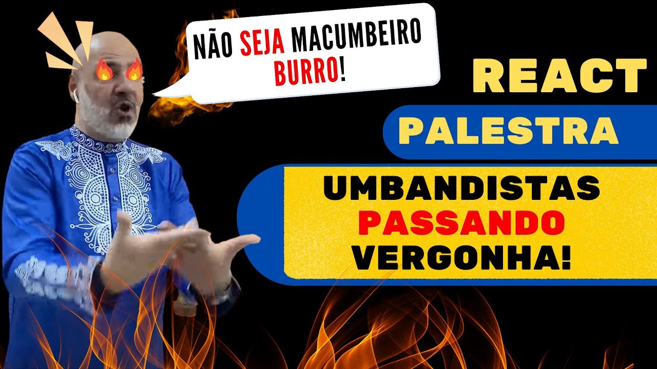 UMBANDISTAS PASSANDO VERGONHA com Babá Mário Filho