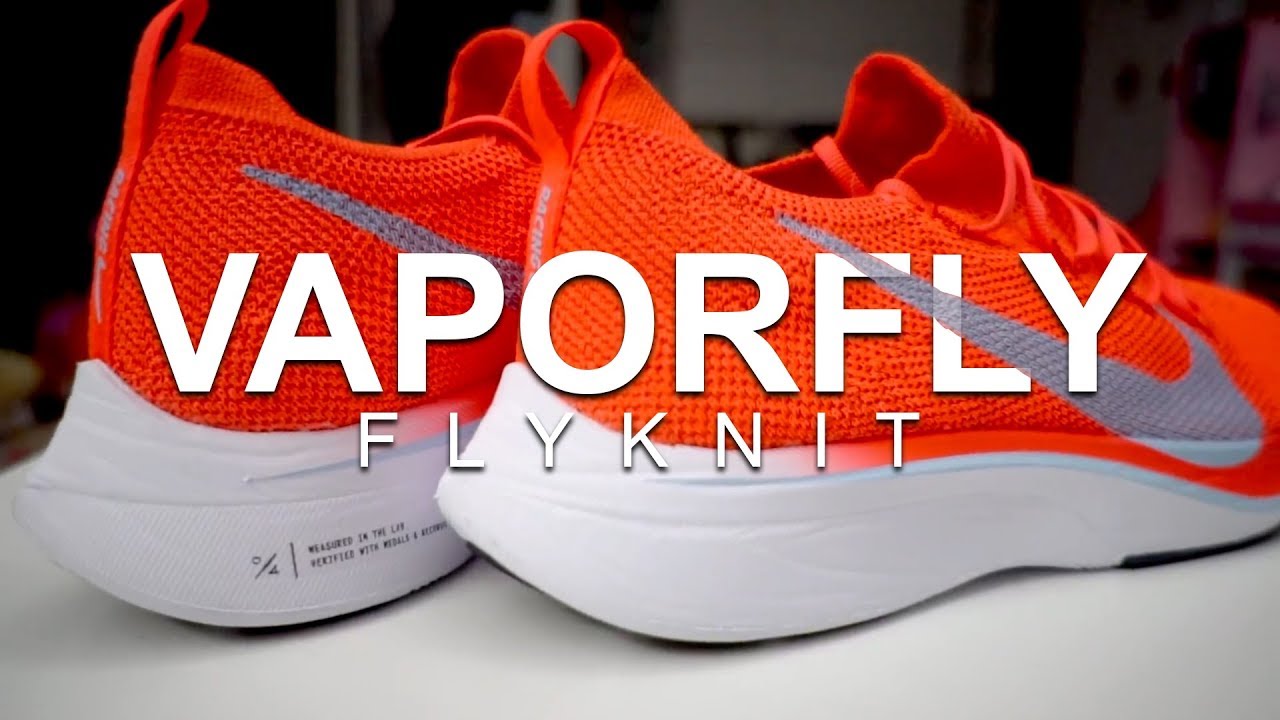 Nike Vaporfly 4% Flyknit - First Run